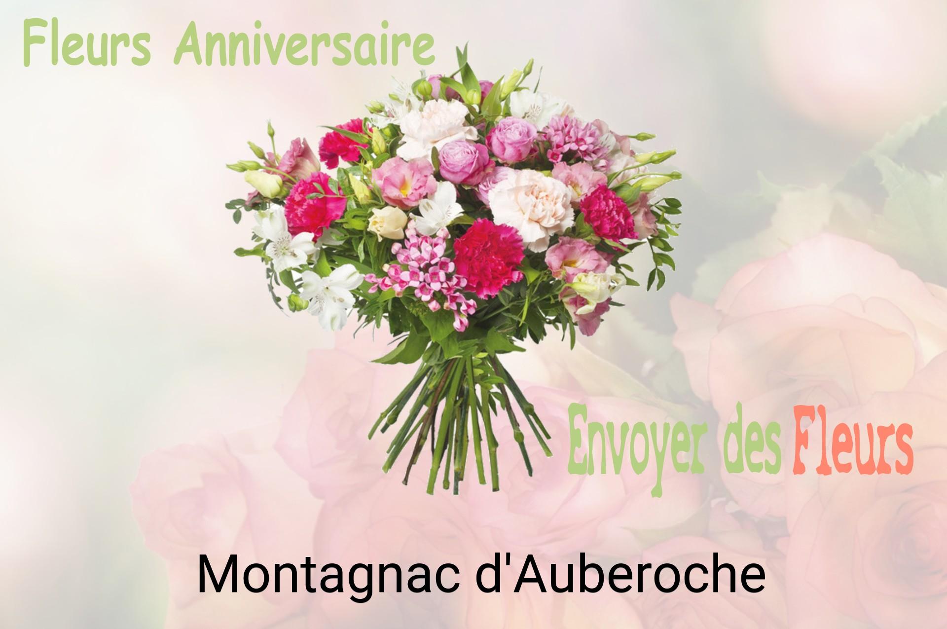 Bouquet de fleurs d’anniversaire livré à Montagnac-d'Auberoche